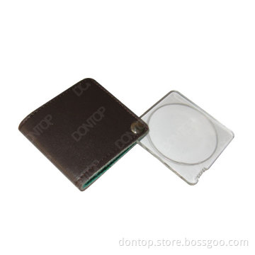 5X Small Portable Leather Magnifier (FPB/5X50)